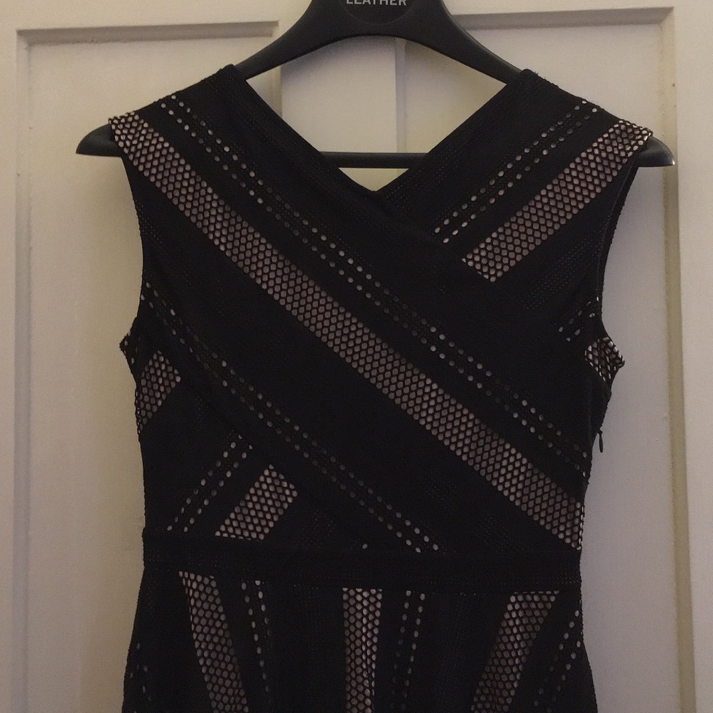 Black and Tan lace dress. Wore once.